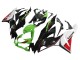 Carenados Moto Kawasaki ZX6R 2019-2022 - Verde Negro Brillante Blanco Rojo