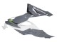Carenados Moto Kawasaki ZX6R 2019-2022 - Blanco Gris Verde
