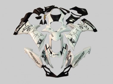 Carenados Moto Suzuki GSXR 600/750 2011-2024 - Blanco Negro Alstare Corona Extra Motul