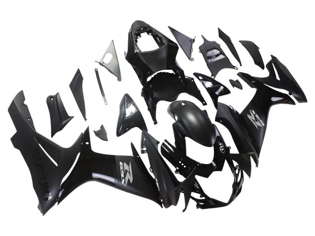 Carenados Moto Suzuki GSXR 600/750 2011-2024 - Negro Mate Negro Brillante