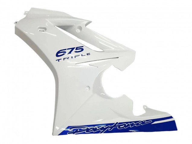 Carenados Moto Triumph Daytona 675 2006-2008 - Blanco Azul