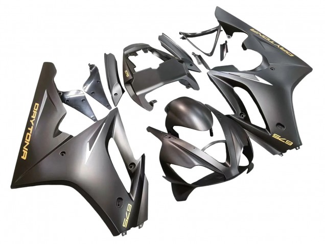 Carenados Moto Triumph Daytona 675 2006-2008 - Negro Mate