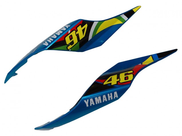 Carenados Moto Yamaha YZF R1 2015-2019 - Azul Verde Negro Tiburón