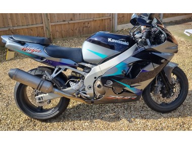 Carenados Moto Kawasaki Ninja ZX9R 2002-2003 - Azul Plata