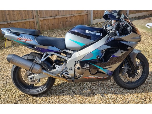 Carenados Moto Kawasaki Ninja ZX9R 2002-2003 - Azul Plata