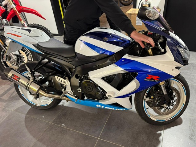 Carenados Moto Suzuki GSXR 600/750 2008-2010 - Blanco Azul Rojo