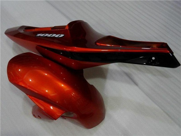 Marrón Negro Kit Carenado Inyección Suzuki GSXR 1000 K3 2003-2004 Marrón Negro Kit Carenado Inyección Suzuki GSXR 1000 K3 2003-2004