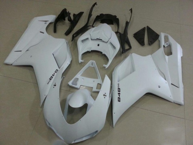Mate Blanco Carenado Ducati 848 1098 1198 2007-2014 Mate Blanco Carenado Ducati 848 1098 1198 2007-2014