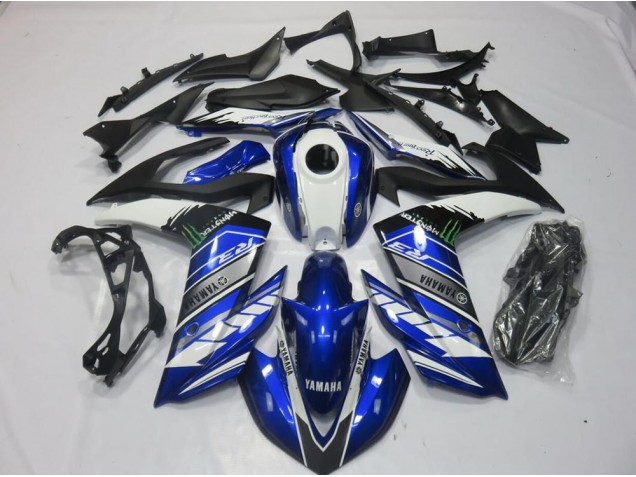 Monster Azul Carenado Yamaha R3 2015-2022
