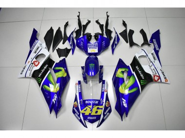 Monster Azul Movistar 46 Carenado Yamaha R6 2017-2023
