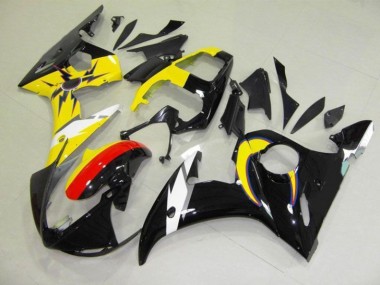 Moon Negro Amarillo Carenado Yamaha R6 2003-2005