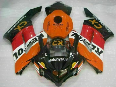 Naranja ABS Kits Carenado Honda CBR 1000 RR 2004-2005
