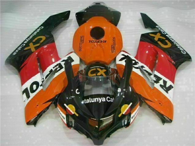 Naranja ABS Kits Carenado Honda CBR 1000 RR 2004-2005