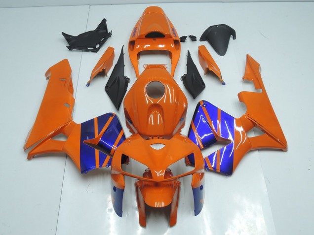Naranja Azul Carenado Honda CBR 600 RR 2005-2006 Naranja Azul Carenado Honda CBR 600 RR 2005-2006