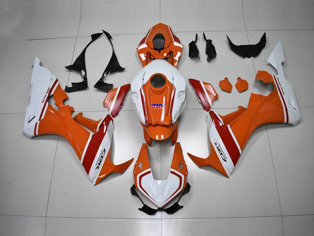 Naranja Blanco HRC Carenado Honda CBR 1000 RR 2017-2023 Naranja Blanco HRC Carenado Honda CBR 1000 RR 2017-2023