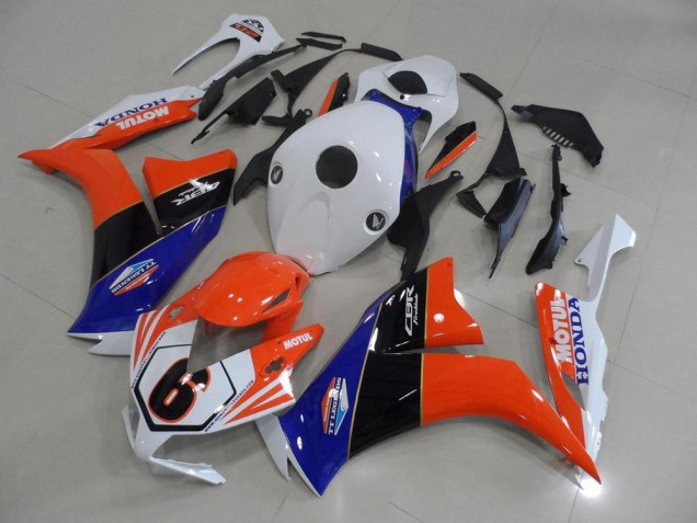 Naranja Blanco TT Legend Carenado Honda CBR 1000 RR 2012-2016 Naranja Blanco TT Legend Carenado Honda CBR 1000 RR 2012-2016