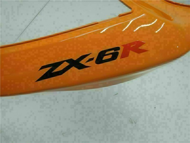 Naranja Kits Completo Carenado Kawasaki ZX6R 2005-2006