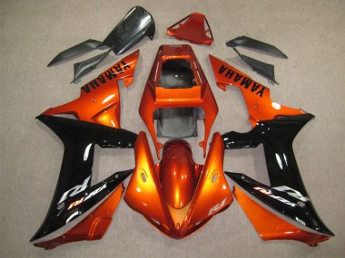 Naranja Negro ABS Plástico Honda CBR 1000 RR 2004-2005