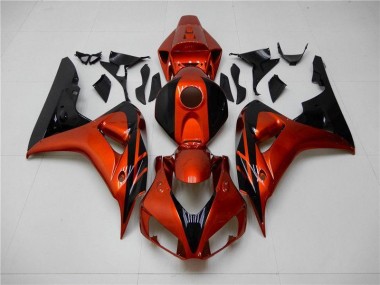 Naranja Negro Carenado Honda CBR 1000 RR 2006-2007