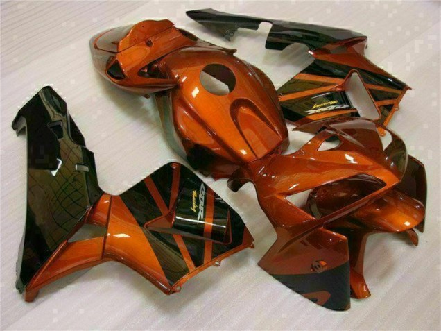 Naranja Negro Carenado & Plástico Honda CBR 600 RR 2005-2006 Naranja Negro Carenado & Plástico Honda CBR 600 RR 2005-2006
