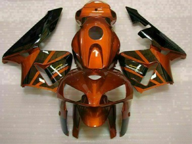 Naranja Negro Carenado & Plástico Honda CBR 600 RR 2005-2006