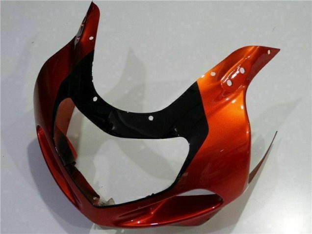 Naranja Negro Carenado Suzuki GSXR 1000 K1 2000-2002 Naranja Negro Carenado Suzuki GSXR 1000 K1 2000-2002