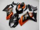 Naranja Negro Carenado Suzuki GSXR 1000 K7 2007-2008 Naranja Negro Carenado Suzuki GSXR 1000 K7 2007-2008