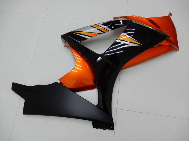 Naranja Negro Carenado Suzuki GSXR 1000 K7 2007-2008 Naranja Negro Carenado Suzuki GSXR 1000 K7 2007-2008