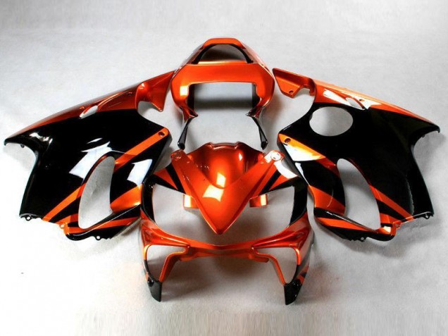 Naranja Negro Kit Carenado Honda CBR 600 F4i 2001-2003 Naranja Negro Kit Carenado Honda CBR 600 F4i 2001-2003