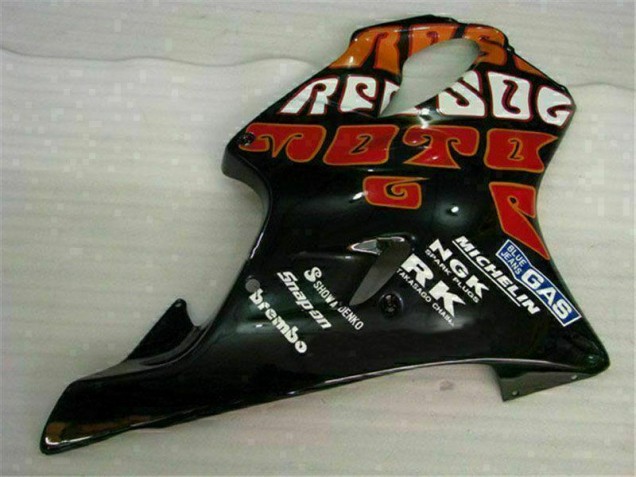 Naranja Negro Kit Completo Carenado Honda CBR 600 F4i 2001-2003