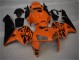 Naranja Negro Kits Carenado Honda CBR 600 RR 2005-2006