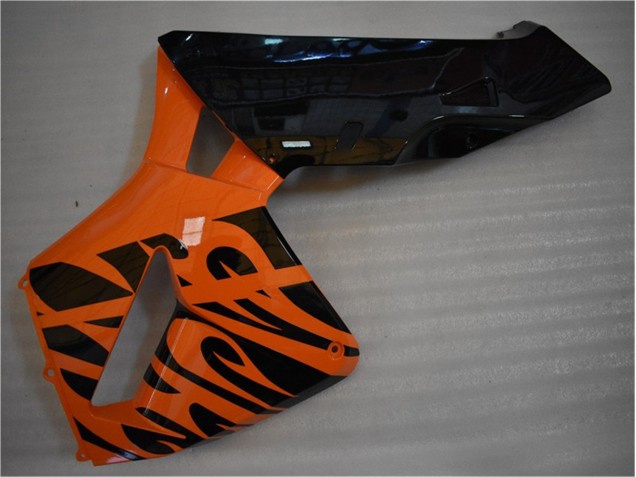 Naranja Negro Kits Carenado Honda CBR 600 RR 2005-2006