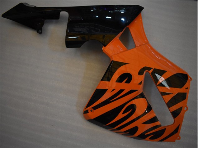 Naranja Negro Kits Carenado Honda CBR 600 RR 2005-2006