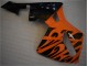 Naranja Negro Kits Carenado Honda CBR 600 RR 2005-2006