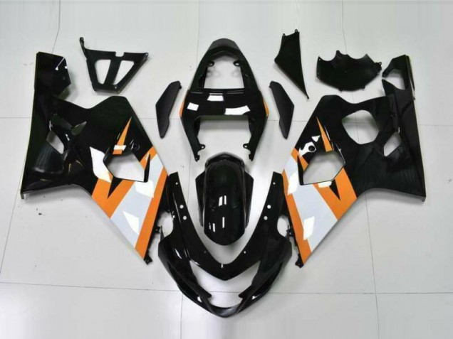 Naranja Negro Kits Carenado Suzuki GSXR 600 / 750 K4 2004-2005 Naranja Negro Kits Carenado Suzuki GSXR 600 / 750 K4 2004-2005