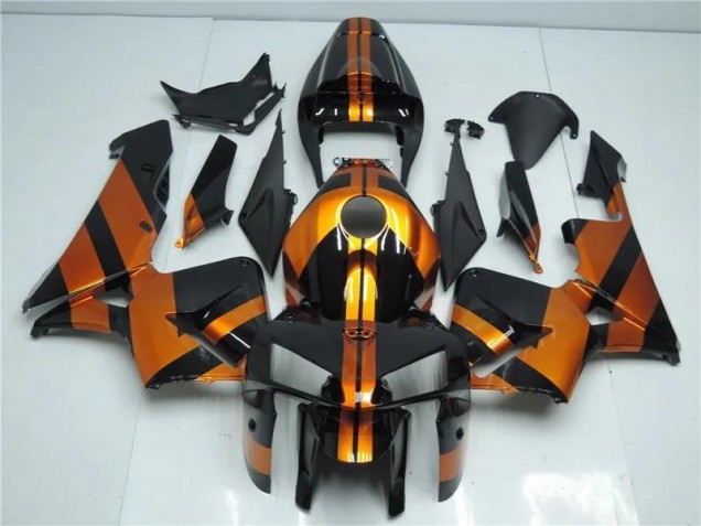 Naranja Negro Kits Completo Carenado Honda CBR 600 RR 2005-2006 Naranja Negro Kits Completo Carenado Honda CBR 600 RR 2005-2006