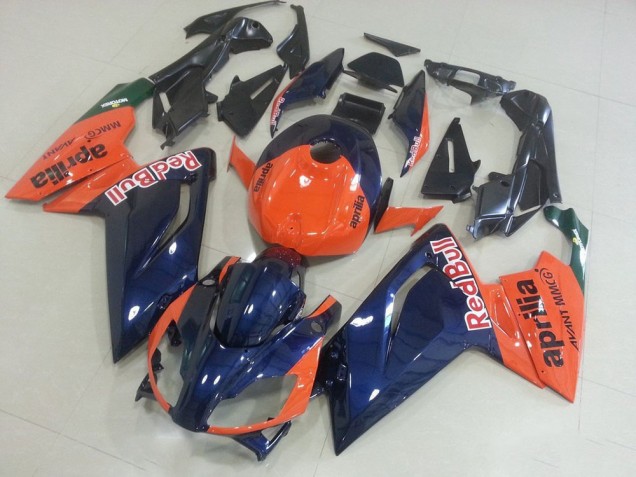 Naranja & Oscuro Azul Carenado Aprilia RS 125 2006-2011