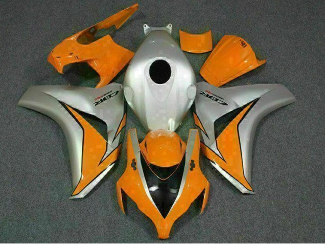 Naranja Plata Kit Carenado Honda CBR 1000 RR 2008-2011 Naranja Plata Kit Carenado Honda CBR 1000 RR 2008-2011