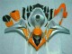 Naranja Plata Kit Completo Carenado Honda CBR 1000 RR 2008-2011