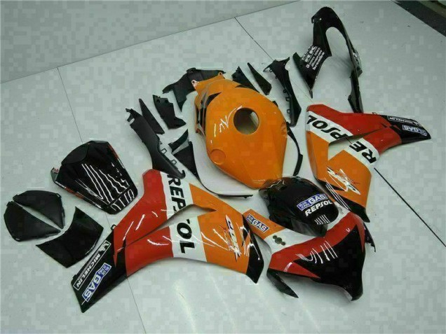Naranja Repsol ABS Plástico Honda CBR 1000 RR 2008-2011