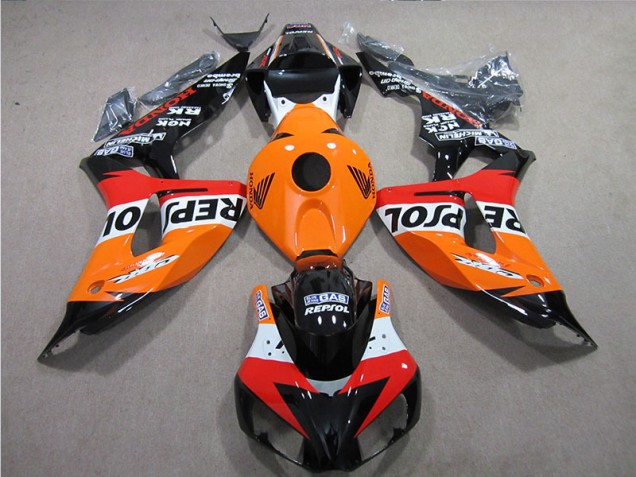 Naranja Repsol Carenado Honda CBR 1000 RR 2006-2007 Naranja Repsol Carenado Honda CBR 1000 RR 2006-2007