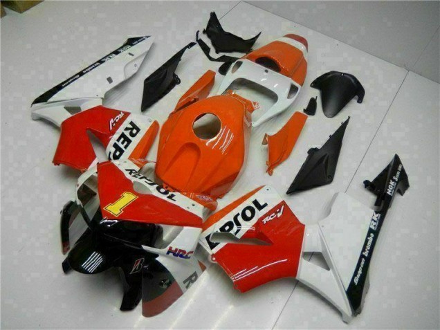 Naranja Repsol Carenado Honda CBR 600 RR 2005-2006 Naranja Repsol Carenado Honda CBR 600 RR 2005-2006