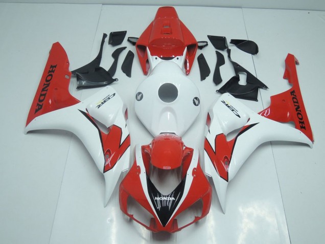Naranja Rojo & Blanco Carenado Honda CBR 1000 RR 2006-2007 Naranja Rojo & Blanco Carenado Honda CBR 1000 RR 2006-2007