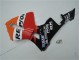 Naranja Rojo Negro Repsol Carenado Honda CBR 600 RR 2003-2004