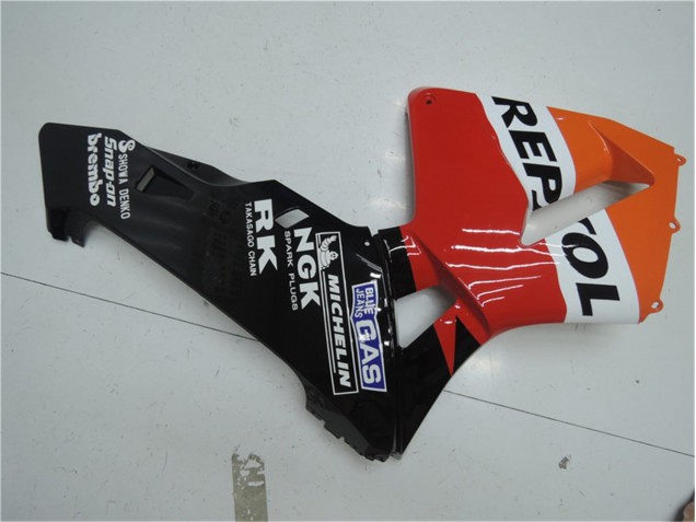 Naranja Rojo Negro Repsol Carenado Honda CBR 600 RR 2003-2004