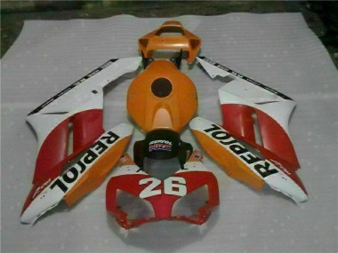 Naranja Rojo Repsol 26 Carenado Honda CBR 1000 RR 2004-2005