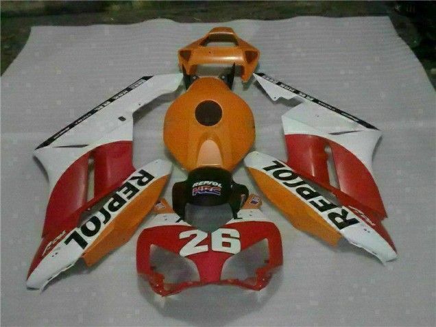 Naranja Rojo Repsol 26 Carenado Honda CBR 1000 RR 2004-2005