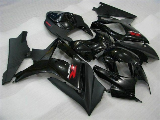 Negro ABS Carenado Suzuki GSXR 1000 K7 2007-2008 Negro ABS Carenado Suzuki GSXR 1000 K7 2007-2008