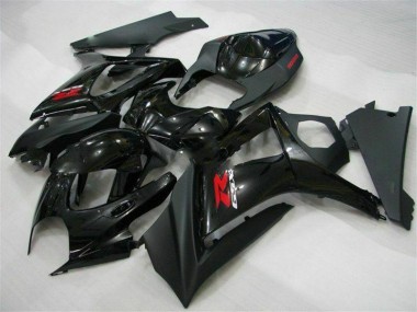 Negro ABS Carenado Suzuki GSXR 1000 K7 2007-2008