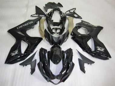 Negro ABS Carenado Suzuki GSXR 1000 K9 2009-2016